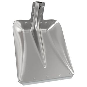 vidaXL Głowica łopaty Srebrny 45 x 38 cm Aluminium