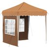 vidaXL Namiot imprezowy rozkładany 195 x 195 x 245 cm Beżowy