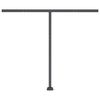 vidaXL Wolnostojąca, ręcznie zwijana markiza, 350 x 250 cm, antracyt
