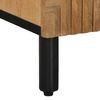 vidaXL Komoda Brązowa 60x33x75 cm Drewno lite Mango