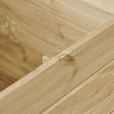 vidaXL Podwyższona donica, 100x100x97 cm, impregnowane drewno sosnowe