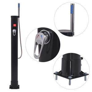 vidaXL Prysznic solarny, 8 L, PVC i stal