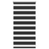vidaXL Roleta Zebra 40,9x100 cm Szerokość materiału 36,7 cm czarna