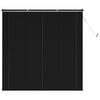 vidaXL Żaluzja wenecka Czarny 150 x 150 cm 25 mm PVC