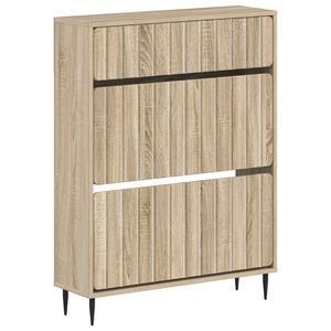 vidaXL Szafka na buty ZWOLLE 78 x 24 x 103 cm Drewno inżynieryjne