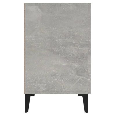 vidaXL Komoda, szarość betonu, 100x36x60 cm, materiał drewnopochodny