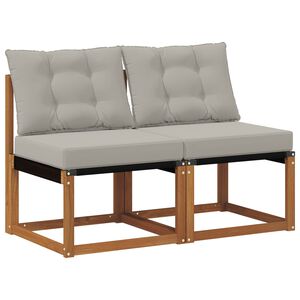 vidaXL 2 Sztuka Sofa środkowa na zewnątrz