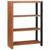 vidaXL Półka na książki Brązowy 80 x 30 x 110 cm Lite drewno akacjowe
