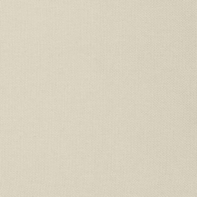 vidaXL Podnóżek, kremowy, 51x41x40 cm, tapicerowany tkaniną