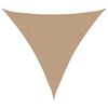 vidaXL Żagiel przeciwsłoneczny, 160 g/m&sup2;, taupe, 5x5x5 m, HDPE