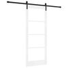 vidaXL Drzwi przesuwne ORKDAL Biały 83 x 202 cm