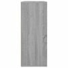 vidaXL Szafka, szary dąb sonoma, 60x30x75 cm, materiał drewnopochodny