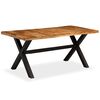 vidaXL St&oacute;ł do jadalni z drewna akacjowego i mango, 180x90x76 cm
