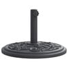 vidaXL Podstawa do parasola, do słupk&oacute;w &Oslash;38/48 mm, 12 kg, okrągła