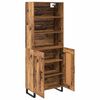 vidaXL Highboard Stare drewno 69,5 x 34 x 180 cm