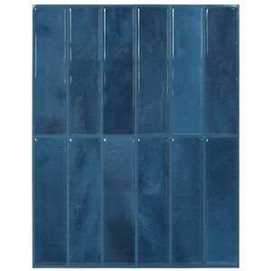 vidaXL Płytki prostokątne 10 szt. niebieski 29 x 23 x 0,08 cm