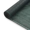 vidaXL Siatka ochronna do kortu tenisowego, HDPE, 1,6x25 m, zielona
