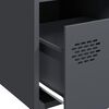 vidaXL Szafka, antracytowa, 68x39x73,5 cm, stal walcowana na zimno