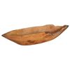 vidaXL Miska na owoce JEPARA Brąz teakowy 61 x 21 x 11 cm