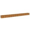 vidaXL Podwyższona grządka ogrodowa 580x50x36 cm, stal Corten