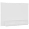 vidaXL Wisząca szafka pod TV, biała, 120x23,5x90 cm