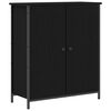 vidaXL Bufet Czarny Dąb 70 x 30 x 80 cm Drewno inżynieryjne