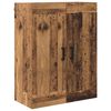 vidaXL Highboard z szufladą Stare drewno 69,5 x 34 x 180 cm