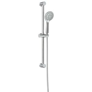 vidaXL Zestaw systemu prysznicowego chromowany 70 cm Stal nierdzewna