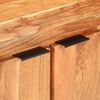 vidaXL Szafka z 3 szufladami i 4 drzwiczkami, lite drewno akacjowe