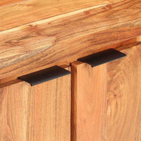 vidaXL Szafka z 3 szufladami i 4 drzwiczkami, lite drewno akacjowe