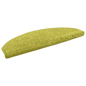 vidaXL Samoprzylepne maty na schody 15 szt. 80 x 24,5 x 3,5 cm zielony