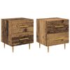 vidaXL Szafka Nocna 2 szt. Stare drewno 40 x 35 x 47,5 cm