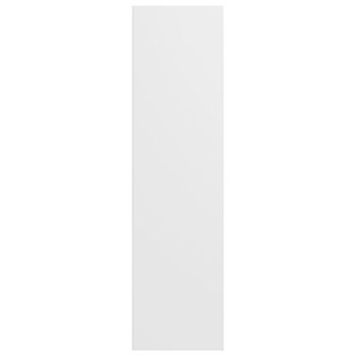 vidaXL Regał na książki, biały, 36x30x143 cm, materiał drewnopochodny