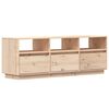 vidaXL Szafka pod telewizor, 140x37x50 cm, lite drewno sosnowe