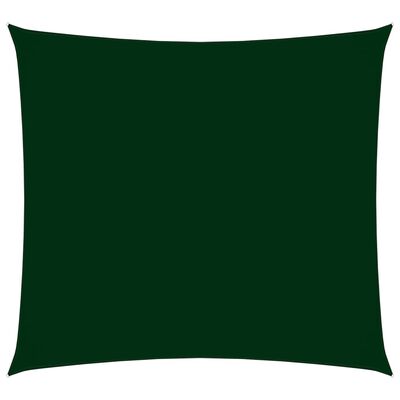 vidaXL Żagiel ogrodowy, tkanina Oxford, kwadratowy, 7x7 m, zielony