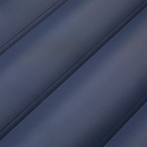 vidaXL Materac samopompujący z poduszką, 1-osobowy, szary