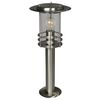 Luxform Ogrodowa lampa słupek Phoenix, srebrny, 230 V, LUX1707S
