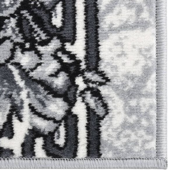 vidaXL Chodnik dywanowy, BCF, szary, 60x500 cm