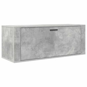 vidaXL Ścienna szafka na buty, szarość betonu, 100x35x38 cm