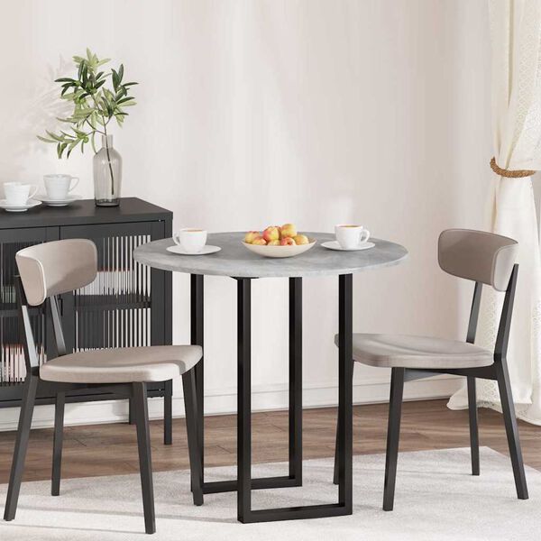 vidaXL Blat stołu Betonowy szary 80 x 80 x 1,5 cm