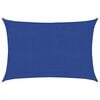 vidaXL Żagiel przeciwsłoneczny, 160 g/m&sup2;, niebieski, 2x2,5 m, HDPE