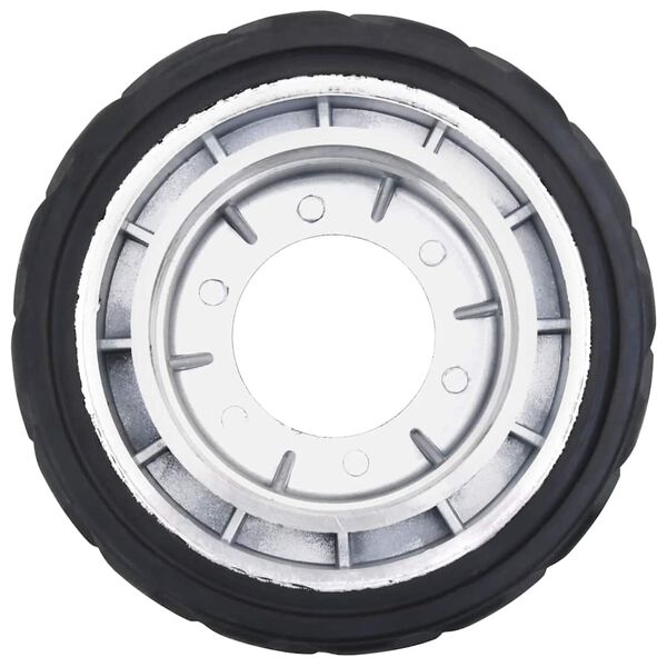 vidaXL Kółko do koła podporowego, Ø19,5x10 cm, aluminium i guma
