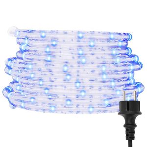 vidaXL Wąż świetlny, 480 LED, zimna biel, 20 m, PVC