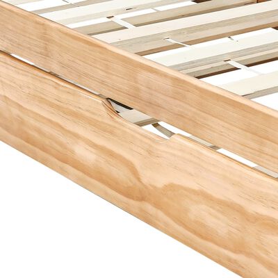 vidaXL Rozkładana rama łóżka/sofy, drewno sosnowe, 90x200 cm