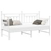 vidaXL Rama ł&oacute;żka dziennego Biały 80 x 200 cm Stal