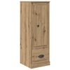 vidaXL Highboard 3 pcs Dąb rzemieślniczy Materiał drewnopochodny