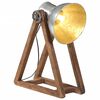 vidaXL Lampa stołowa, 25 W, srebrny vintage, 30x17x40 cm, E27