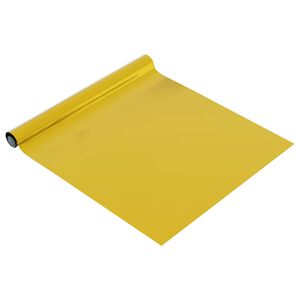 vidaXL Okleina meblowa, złota, wysoki połysk, 500x90 cm, PVC