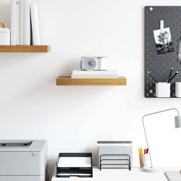 vidaXL P&oacute;łka ścienna Brązowy 40 x 23,5 x 4 cm Materiał drewnopochodny