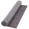 vidaXL Filcowa mata malarska, antypoślizgowa, 50 m, 180 g/m&sup2;, szara